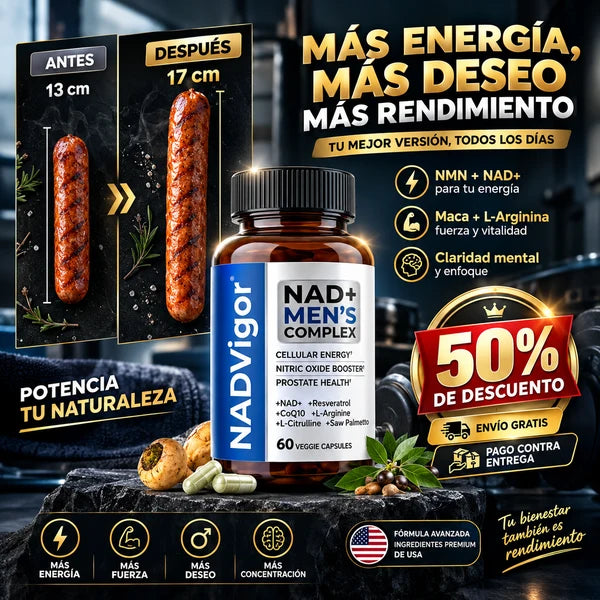 Selerb Nad+ Energía y vitalidad masculina