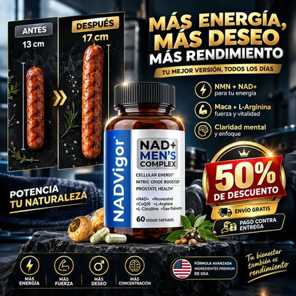 Selerb Nad+ Energía y vitalidad masculina