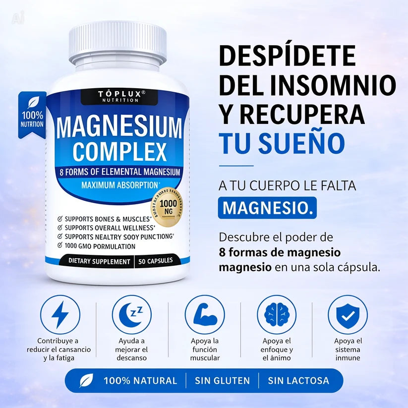 Magnesio Complex 8 en 1