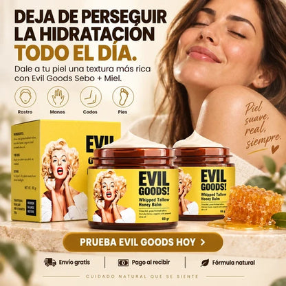 Crema Hidratante Evil Goods | Hidratación Intensiva