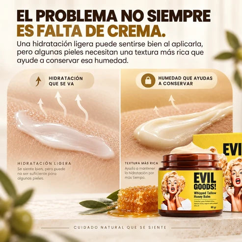 Crema Hidratante Evil Goods | Hidratación Intensiva
