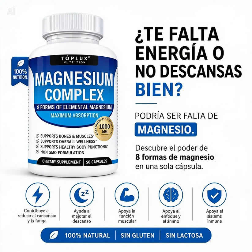 Magnesio Complex 8 en 1