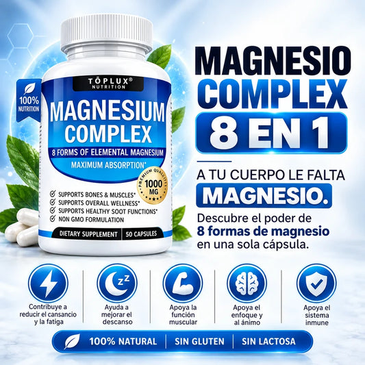 Magnesio Complex 8 en 1