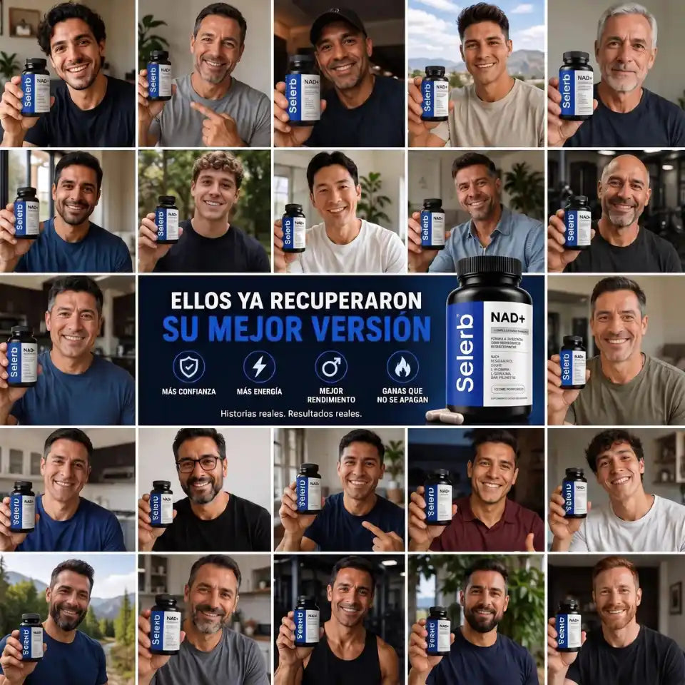 Selerb Nad+ Energía y vitalidad masculina